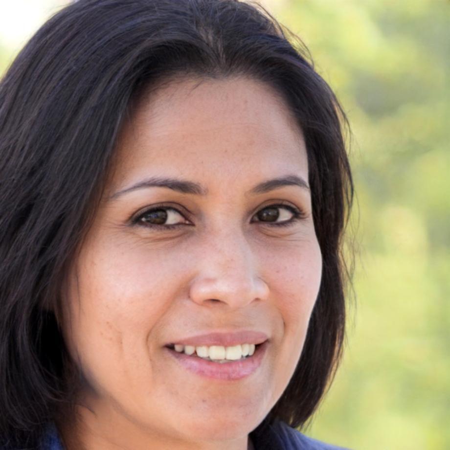 Teilnehmerin Sandra bei der Gruppendiskussion